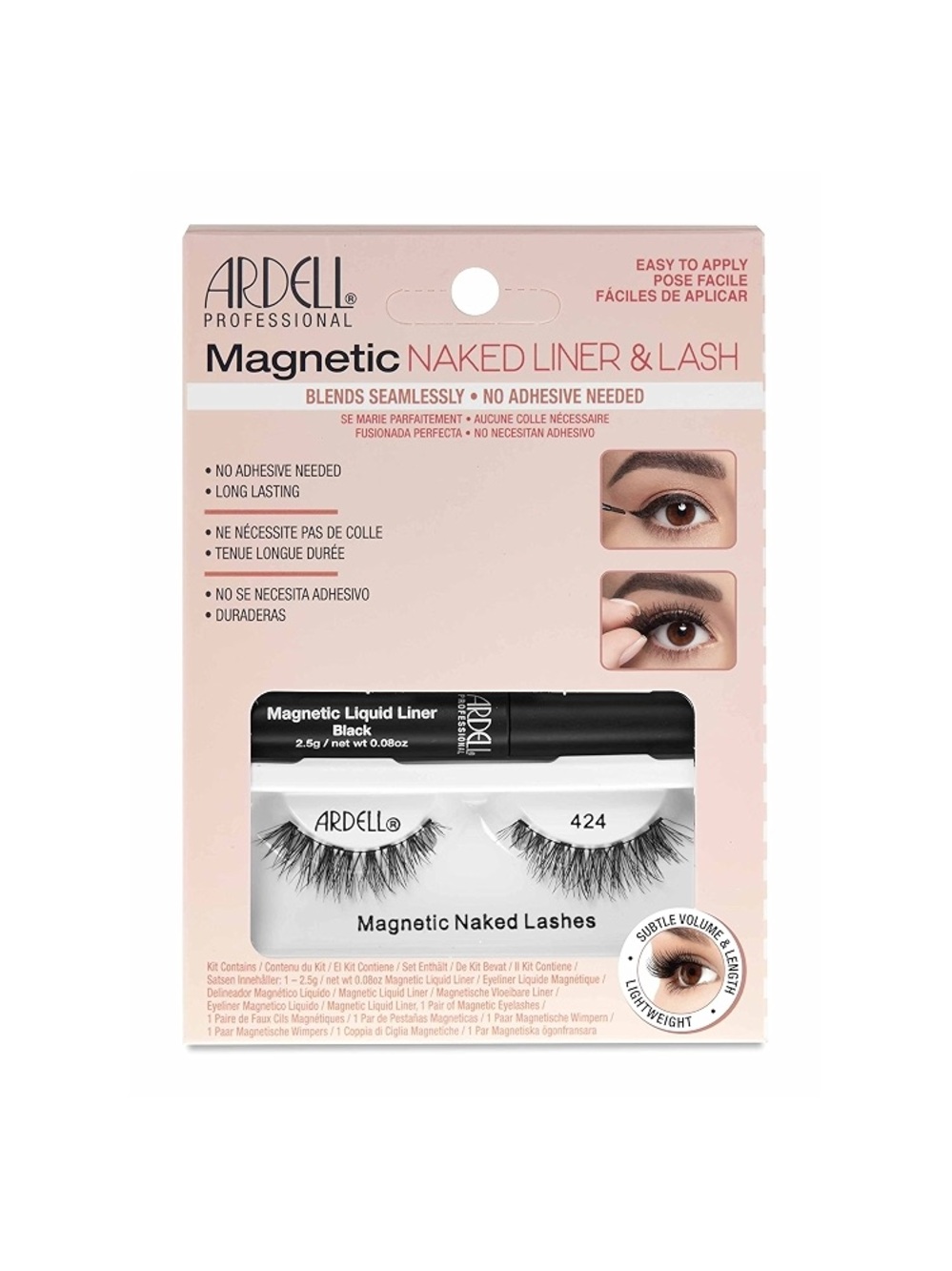 Ardell Magnetic Naked Liner & Lash Set — Black